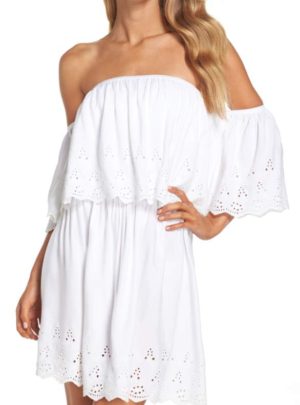 Off the Shoulder Cover-Up Dress